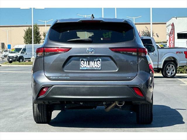 2023 toyota highlander le