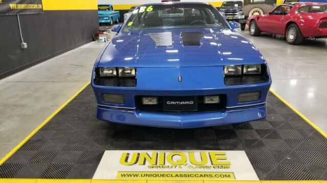 1986 chevrolet camaro iroc z-28 t-tops