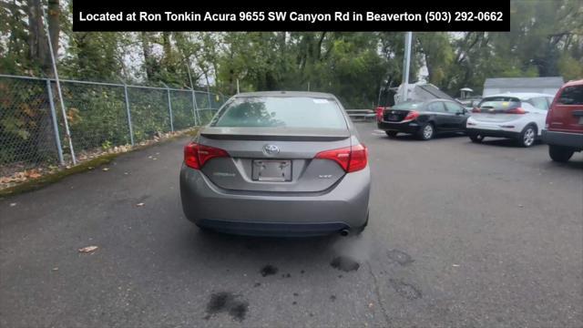 2018 toyota corolla xse