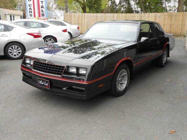 1986 chevrolet monte carlo ss excellent original condition