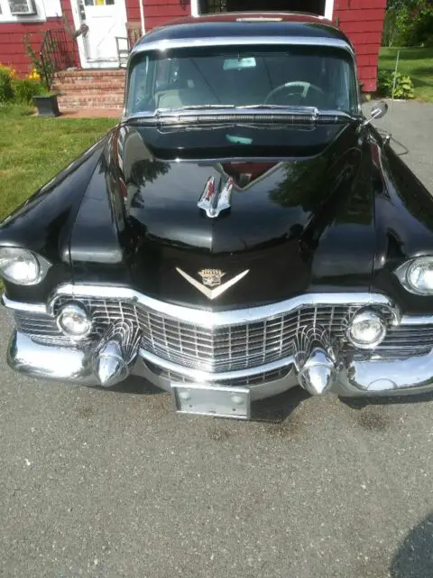 1954 cadillac fleetwood limousine series 75 black all original 1 owner,39600 mil