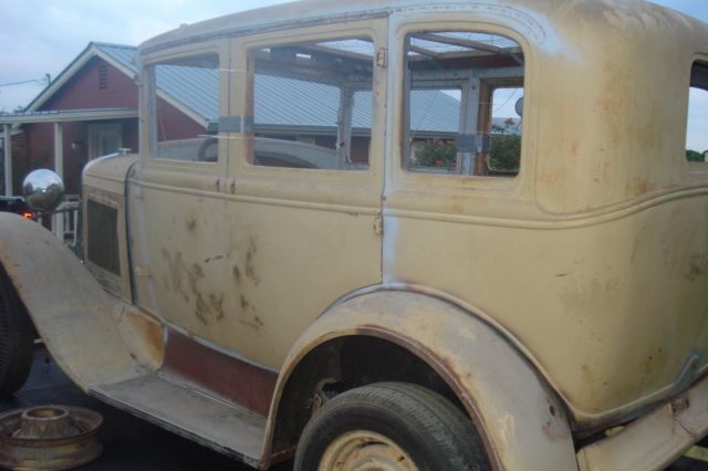 1930 model a 4dr sedan