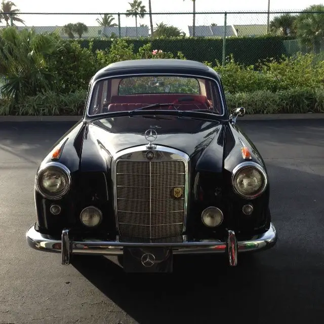 1957 mercedes benz rare model 219, slinging roof