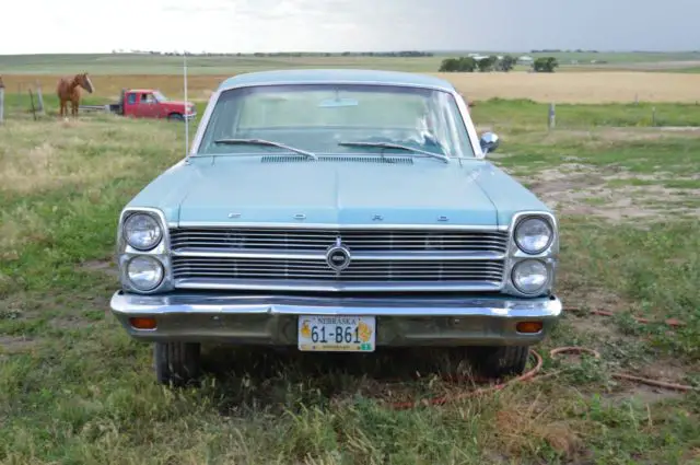 1966 ford fairlane 500 with 289 cubic-inch v8 engine