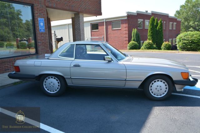 1987 mercedes-benz 560 series sl 2d coupe roadster