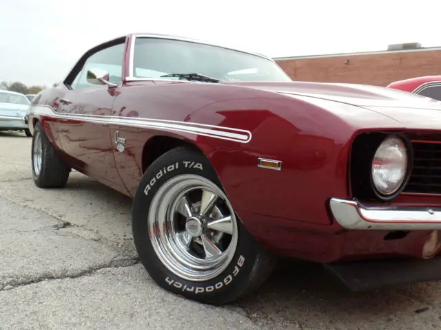 1969 chevrolet camaro yenko clone-new paint job-original bill of sale from day 1
