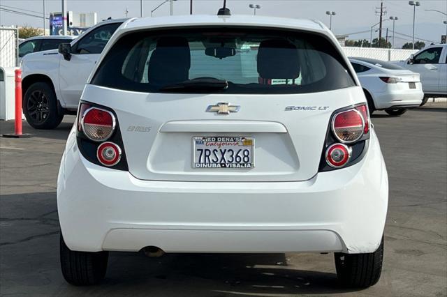 2016 chevrolet sonic lt