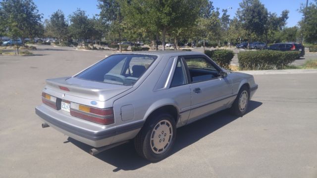 1986 ford mustang svo rare bi-wing delete