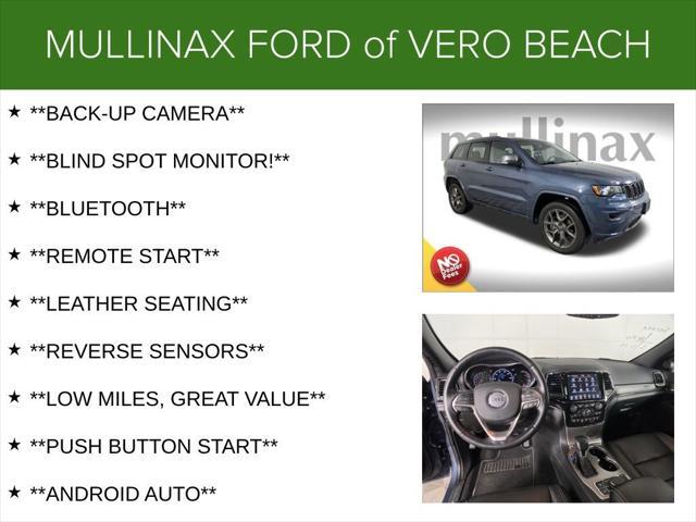 2021 jeep grand cherokee 80th anniversary edition