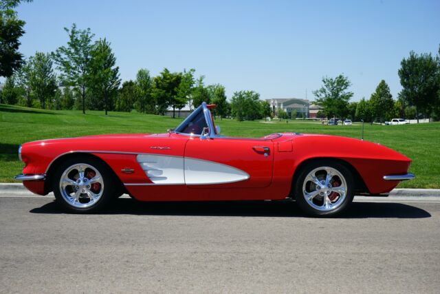 1961 chevrolet corvette roadster 4,026 miles red zz4 small block automatic