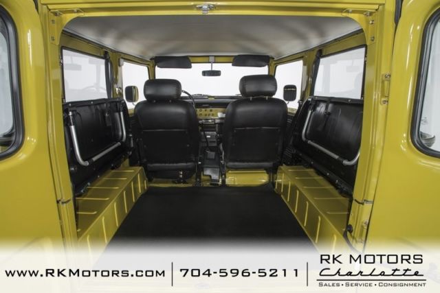 1978 toyota land cruiser fj40 mustard yellow suv 4.2 liter inline 6 cyl 4 speed