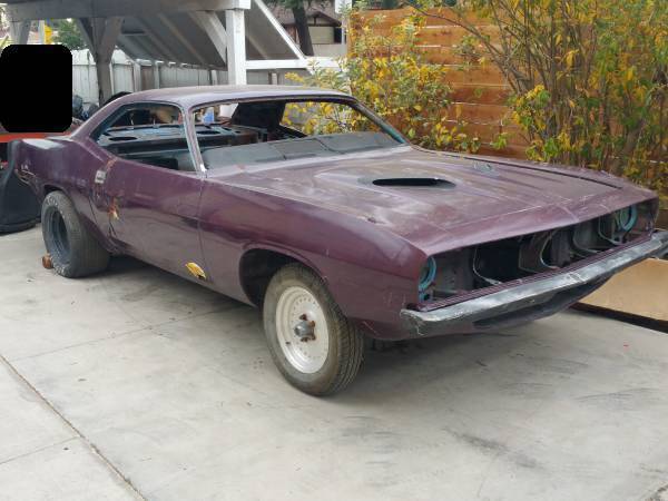 1970 plymouth barracuda project cuda 1971