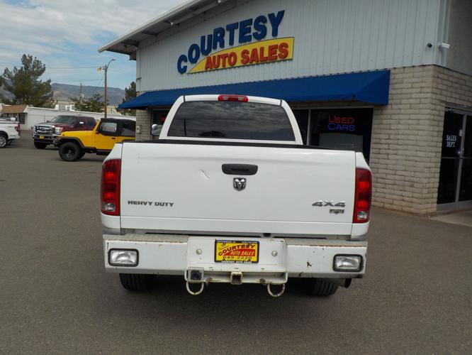 used 2006 dodge ram 2500 truck 4x4 quad cab cottonwood, az 86326 for sale in cottonwood, arizona