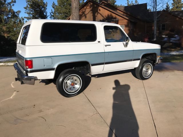 1990 chevy k5 blazer silverado in great shape no rust no reserve very clean 350