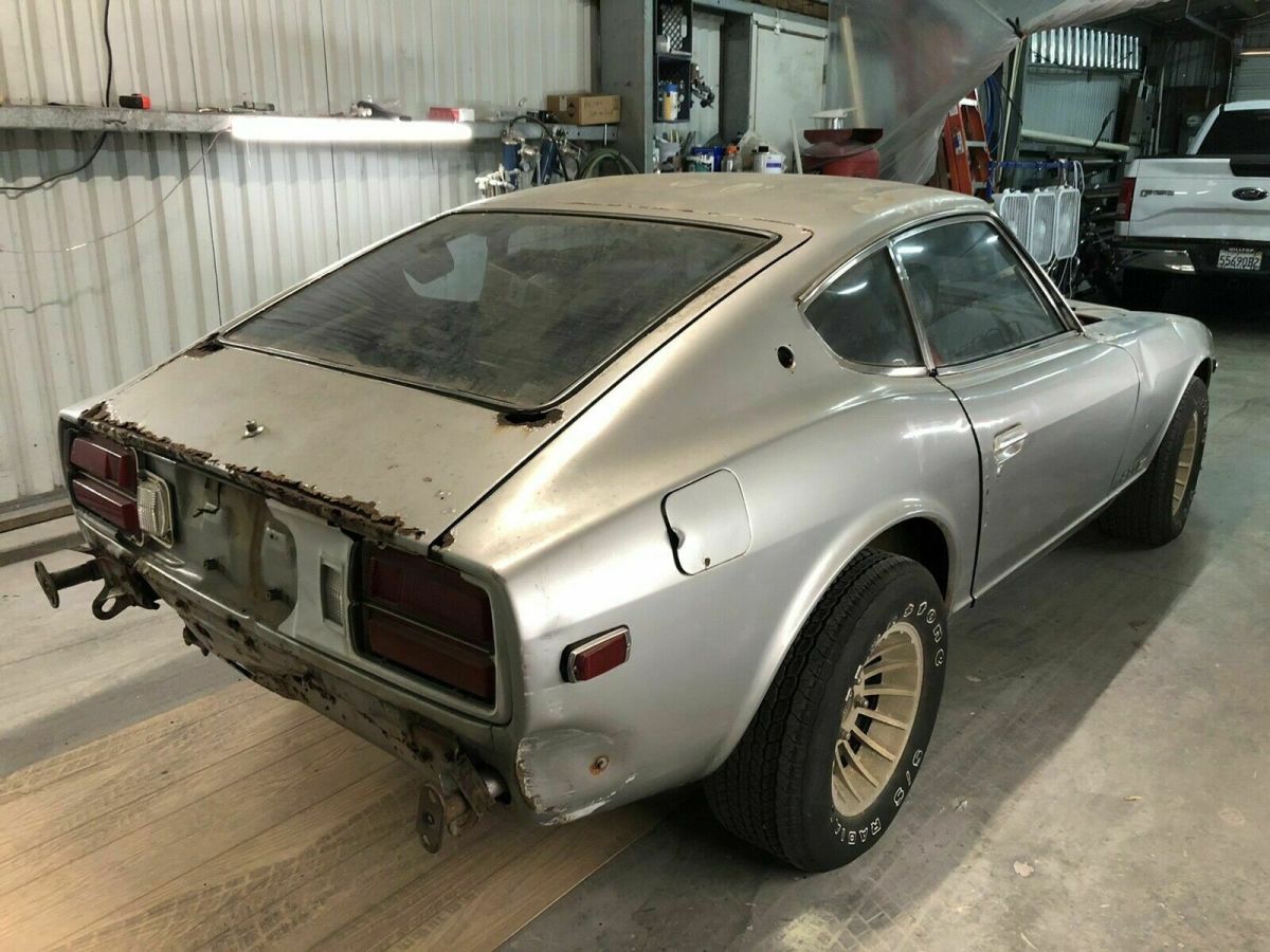 1975 datsun 280z hatchback grey rwd manual