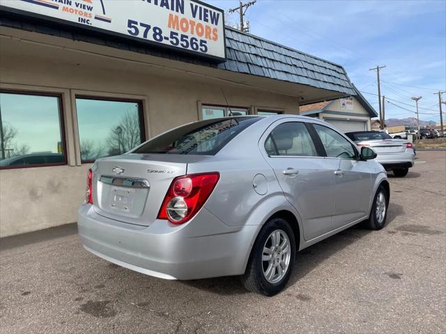 2015 chevrolet sonic lt