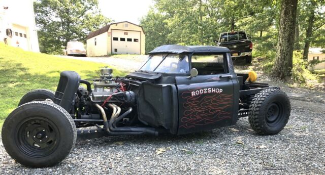1967 toyota stout chopped rat hot street rod rod pickup black rwd automatic