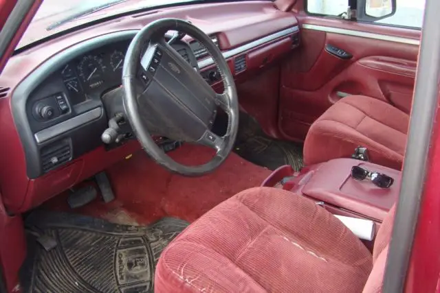1994 ford f-150 xlt extended cab pickup 2-door 5.8l 4wd w/ snowplow
