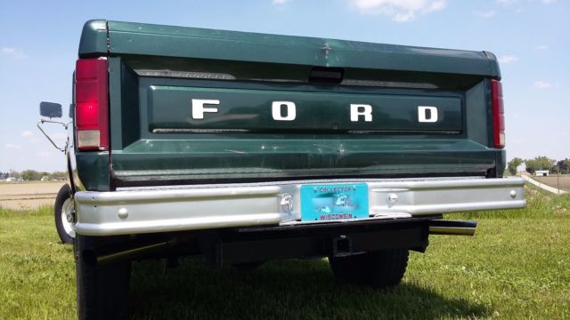 1980 ford f-350 custom 4 speed 4x4 pickup all original 44k miles