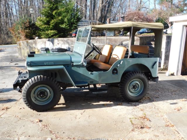 1948 willy's / overland / jeep cj-2a; restored to original specs; ex, cond