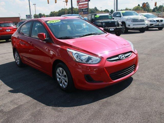 used 2016 hyundai accent se sedan beckley, wv 25801 for sale in beckley, west virginia