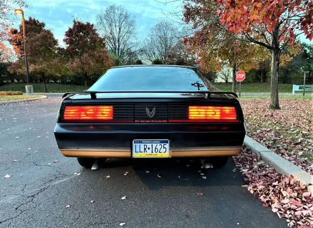 1983 pontiac firebird trans am recaro edition coupe with t-tops