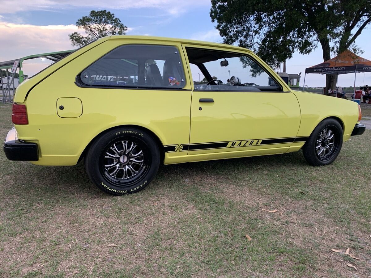 1978 mazda glc yellow