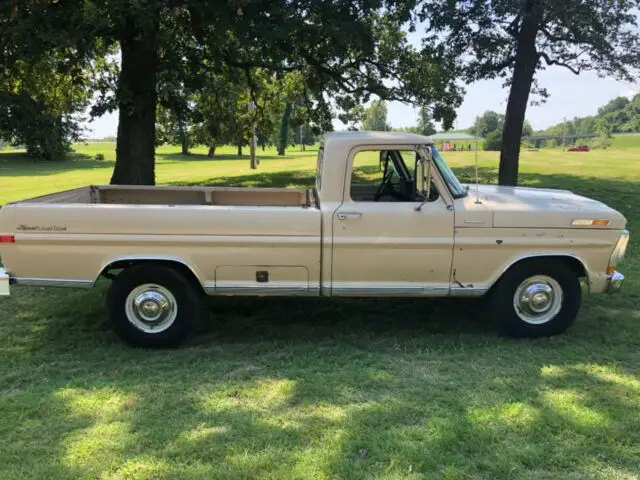 ford f-250 1971 camper special low miles