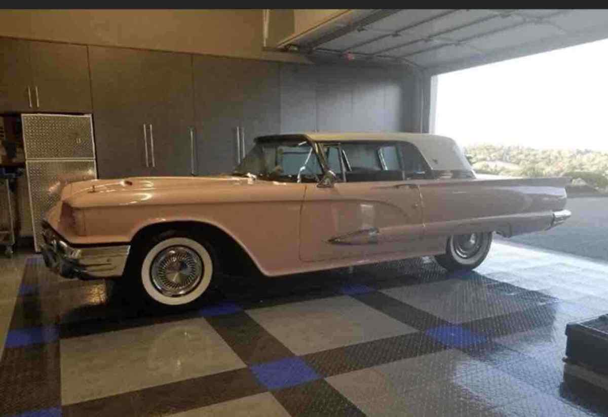 1959 ford thunderbird pink