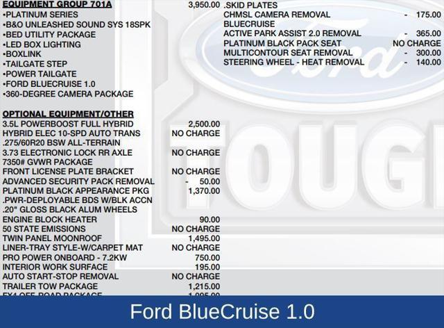 2023 ford f-150 platinum