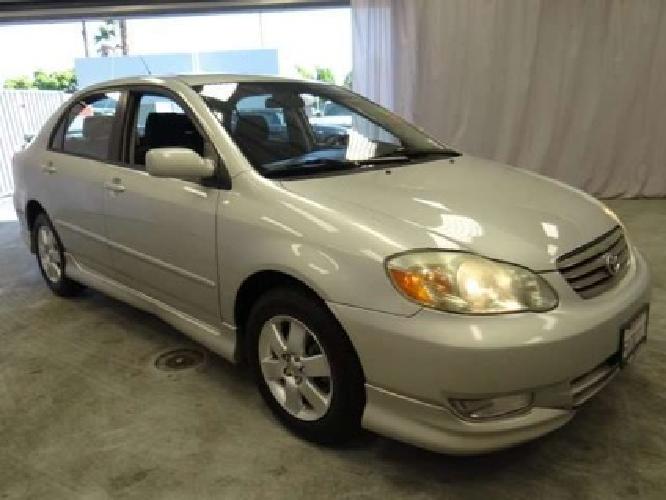 2003 toyota corolla s in sunnyvale, ca