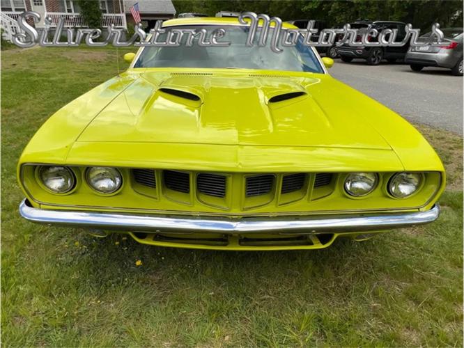 1971 plymouth barracuda in north andover, massachusetts