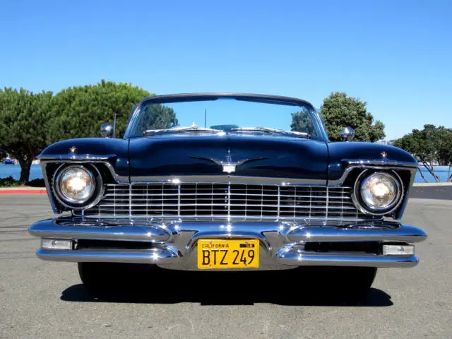 1957 chrysler crown imperial convertible pebble beach 2018 frame-off restoration