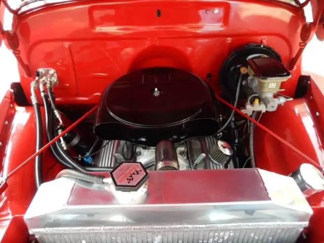 1954 chevrolet 3100 satin red 400 700r4 vintage a/c leather ready to cruise