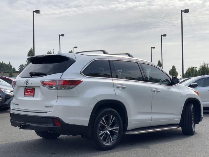 certified 2016 toyota highlander xle bellevue, wa 98007 for sale in bellevue, washington