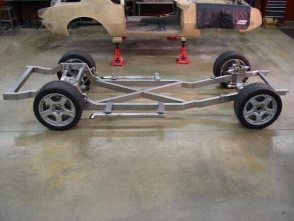 avanti stainless frame, ls1, t56, viper differential, c4 corvette suspension