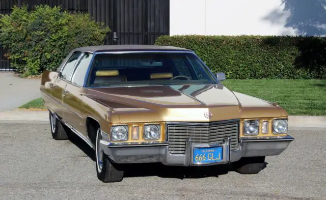 california original, 1972 cadillac fleetwood 60 special brougham 57k orig miles