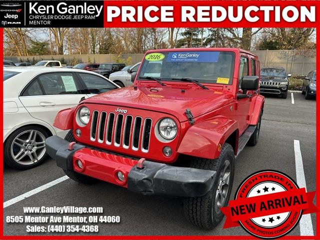 2016 jeep wrangler unlimited sahara