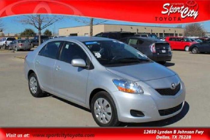 2010 toyota yaris 4dr sdn auto in dallas, tx
