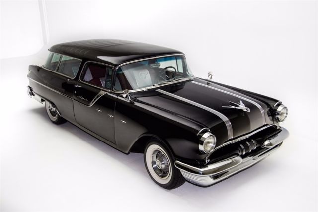 1955 pontiac star chief safari wagon very rare (winter clearance sale $54,900)