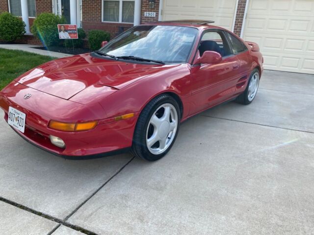 rare & very clean 91 mr2 turbo with manual 5sp gen 4 swap, moon roof, gps/nav