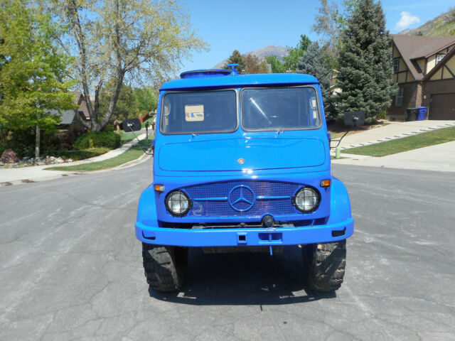 1961 mercedes-benz unimog 404 om617 turbo diesel conversion street legal