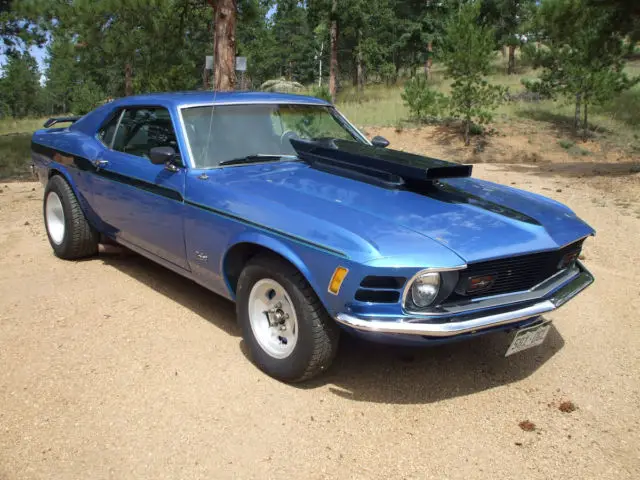 1970 ford mustang fastback-street/strip built 351 cleveland 4 speed