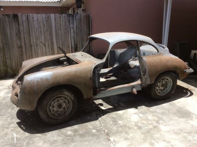 porsche 356b, matching numbers barn find!