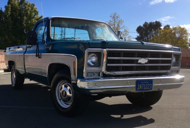 1979 chevrolet silverado 20 camper special under 20k original miles farm truck!