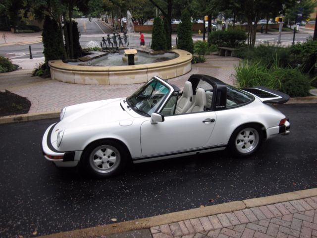 1987 porsche 911 carrera targa 3.2l show quality