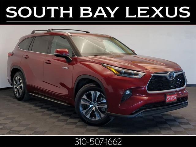 2021 toyota highlander hybrid xle