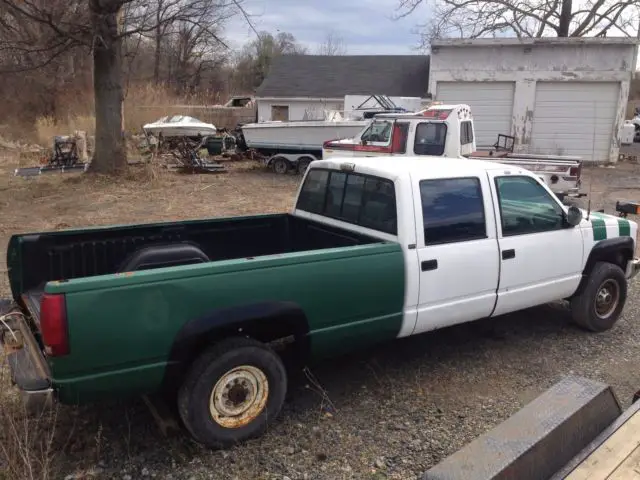 chevrolet crew cab with plow set up
