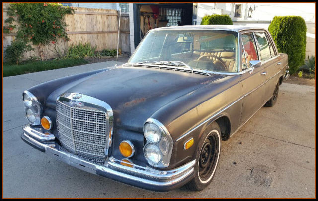 1972 mercedes benz 280sel 4.5l v8 w108