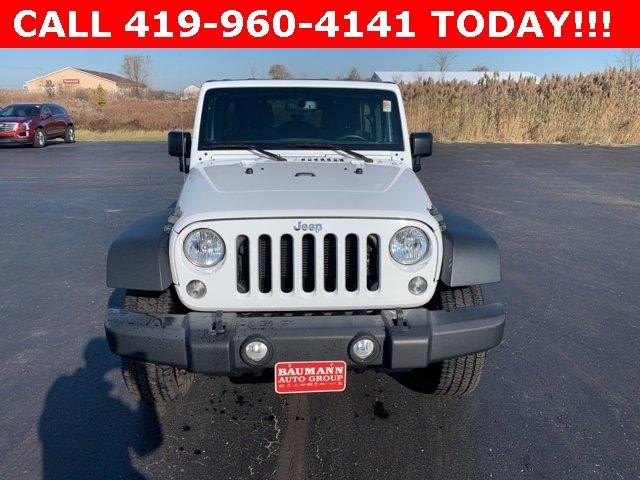 used 2016 jeep wrangler 4wd unlimited sport port clinton, oh 43452 for sale in middle bass, ohio